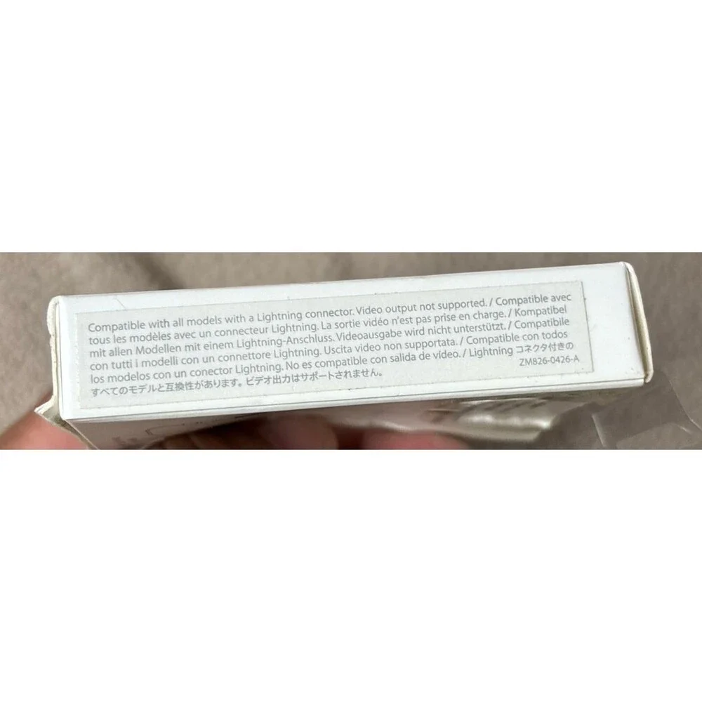 Apple genine lightning